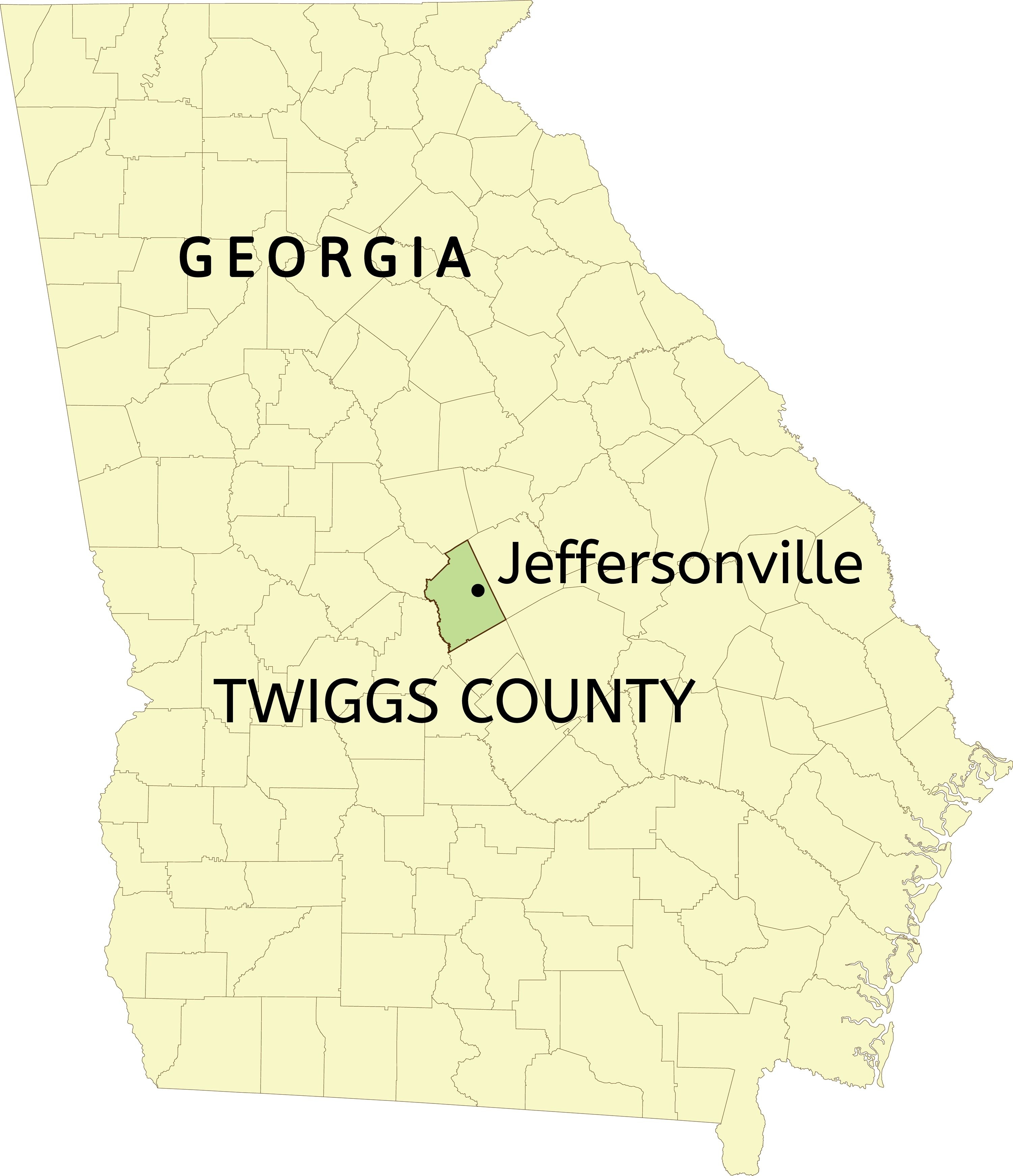 Twiggs County, Georgia 